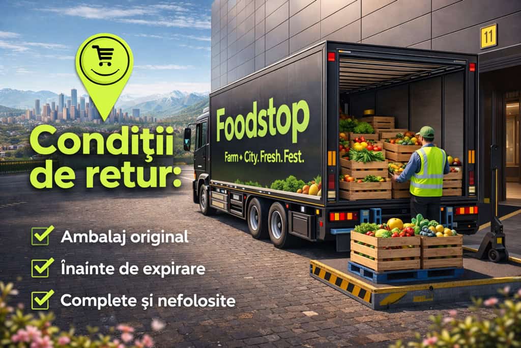 Condiții de retur Foodstop Brasov Romania